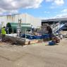 Trémie de décantation des boues Trémie de décantation des boues